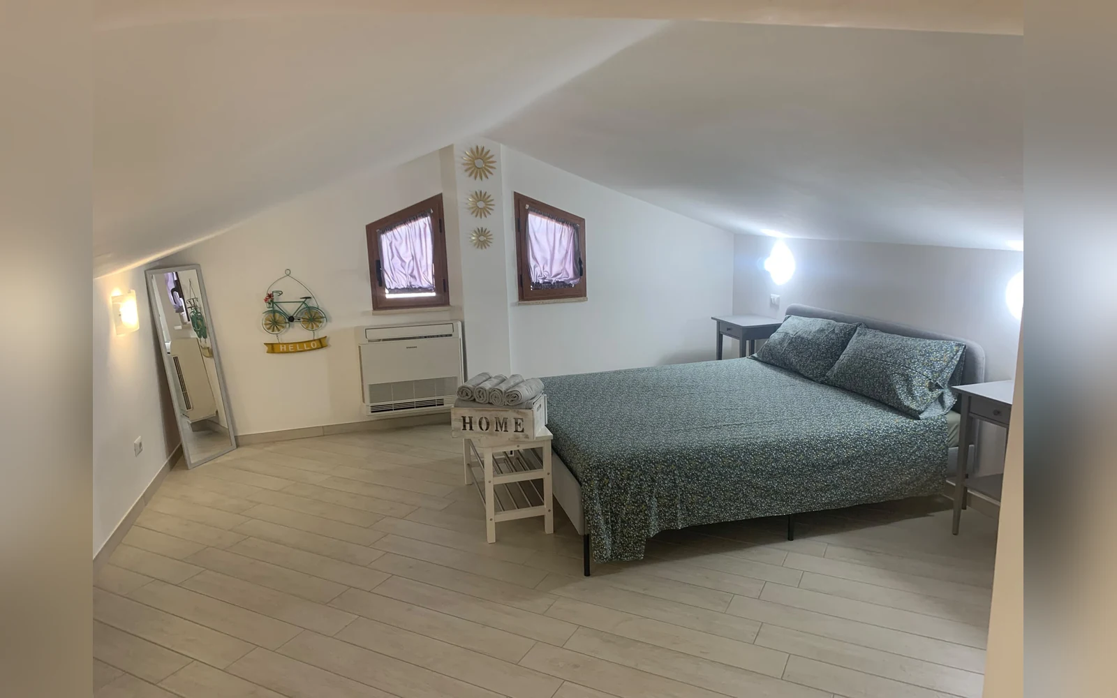 Appartamento Bijou, la camera matrimoniale