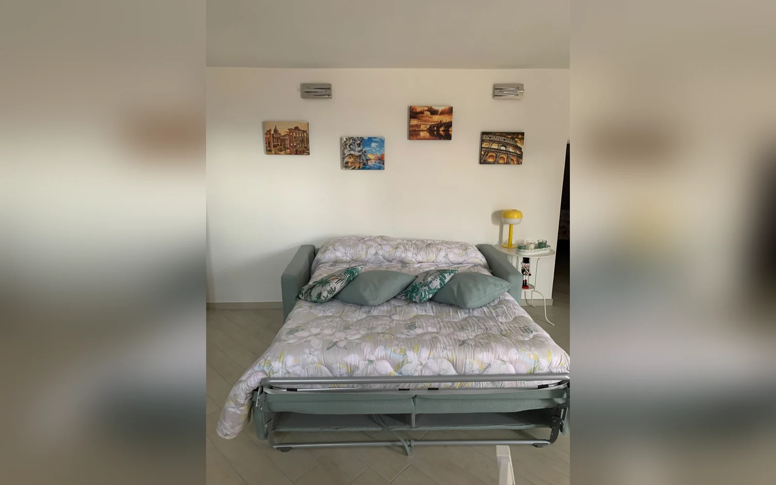 Appartamento Bijou, il divano letto matrimoniale