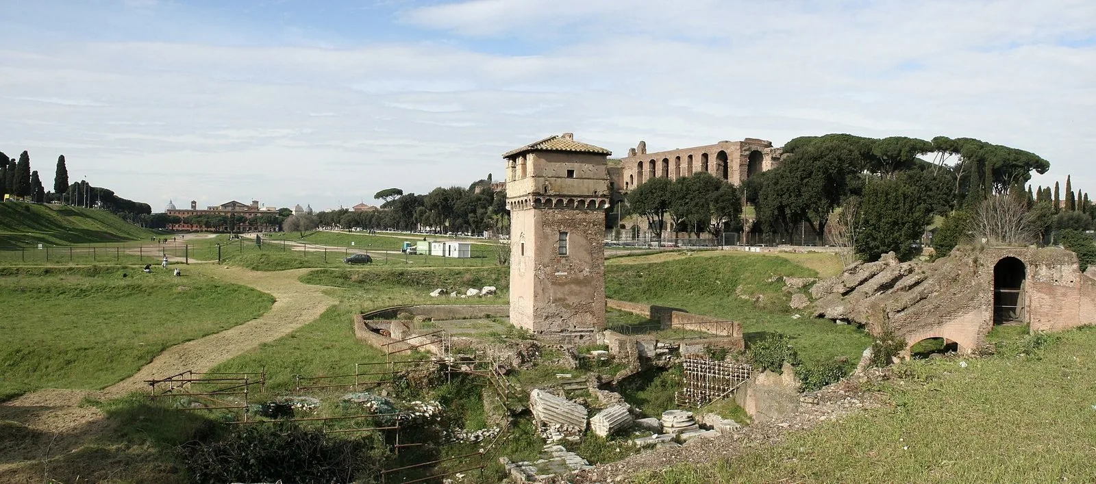 Il Circo Massimo a Roma, luogo delle celebrazioni del Natale di Roma