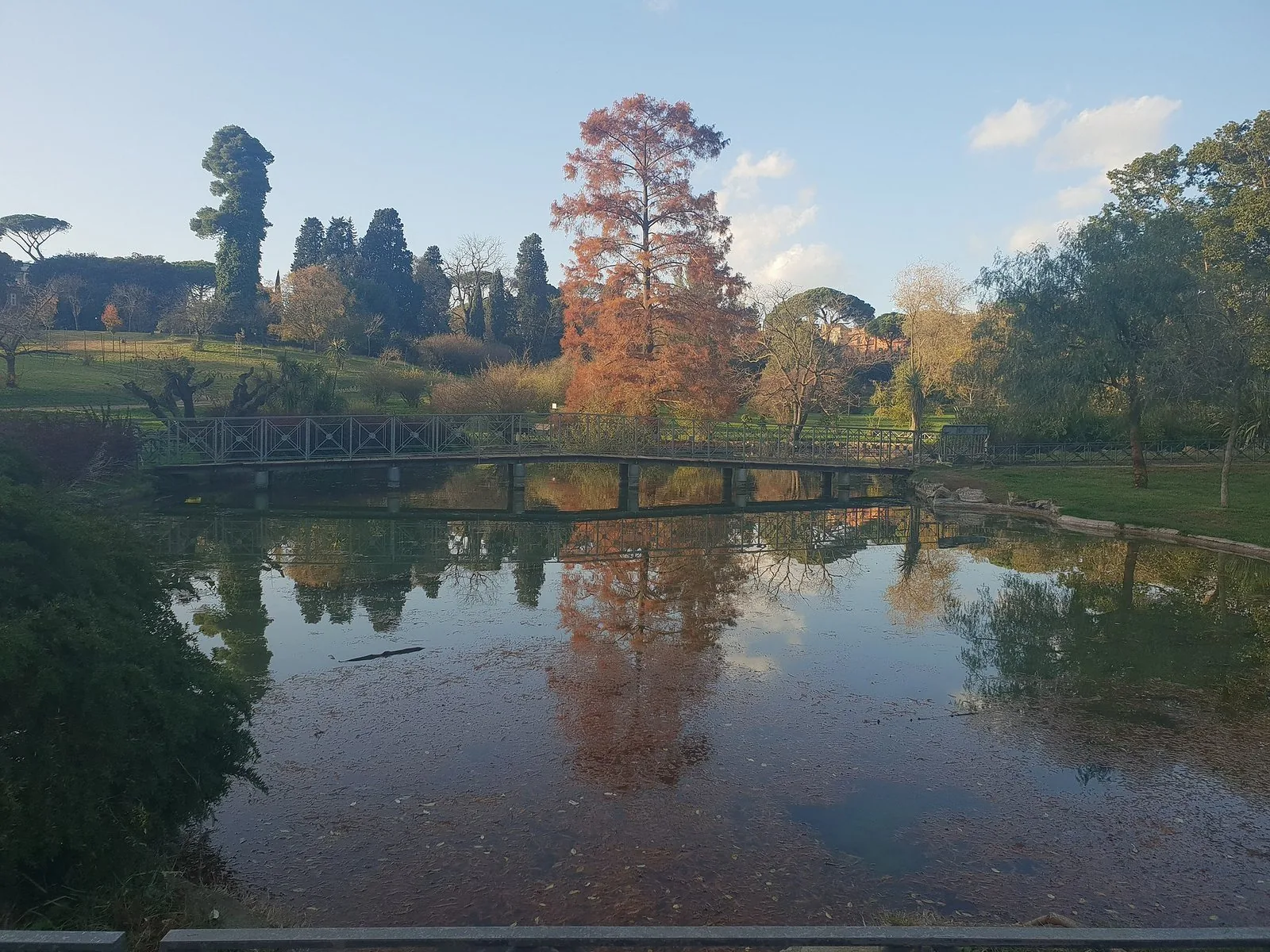 Le arcate dell'acquedotto romano nel Parco degli Acquedotti a Roma